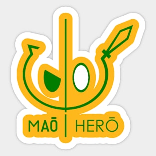Maou | Hero Logo (Green) Sticker
